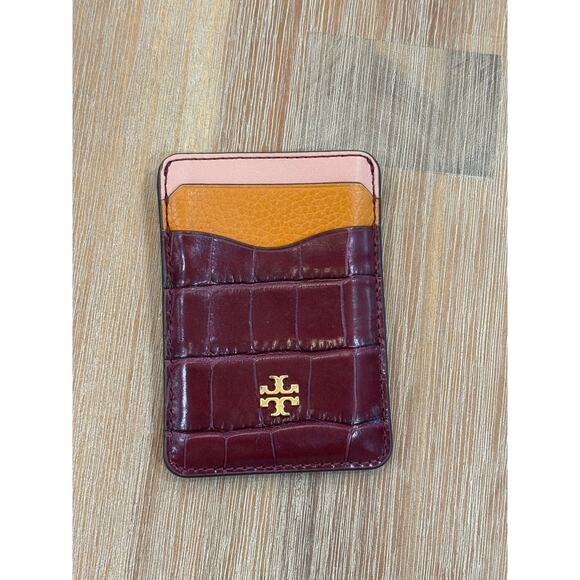 Tory Burch Blake Embossed Card Case - Picture 1 of 5
